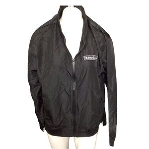 Breakdown Black Windbreaker Jacket for Men
